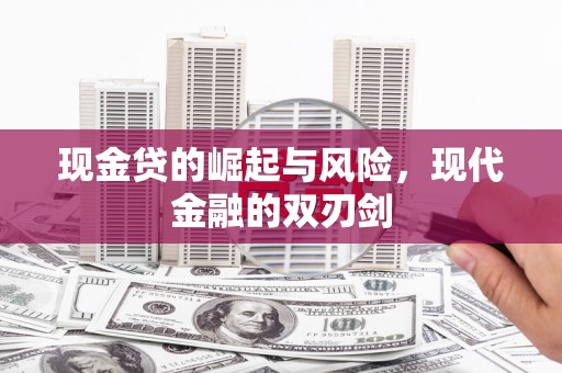 丰宁现金贷的崛起与风险，现代金融的双刃剑