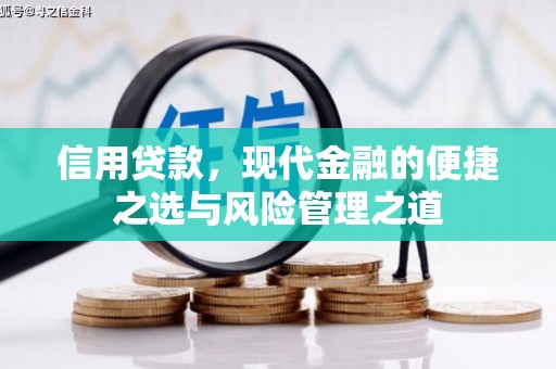 安陆信用贷款，现代金融的便捷之选与风险管理之道