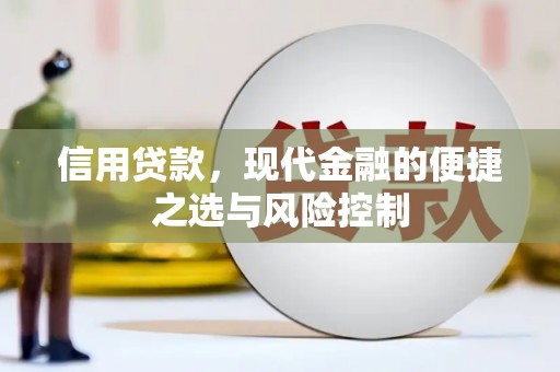 冷水江信用贷款，现代金融的便捷之选与风险控制