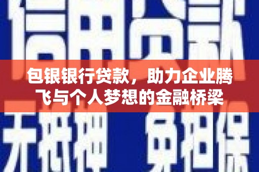 庐江包银银行贷款，助力企业腾飞与个人梦想的金融桥梁