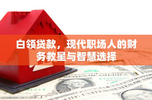 泗礁白领贷款，现代职场人的财务救星与智慧选择