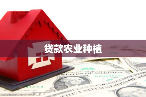 曾都贷款农业种植