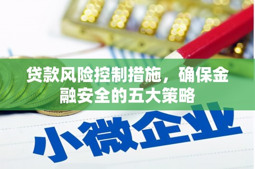 江华贷款风险控制措施，确保金融安全的五大策略