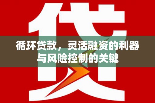 伊吾循环贷款，灵活融资的利器与风险控制的关键