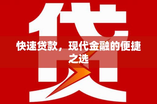 大埤快速贷款，现代金融的便捷之选