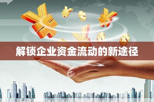 西双版纳解锁企业资金流动的新途径